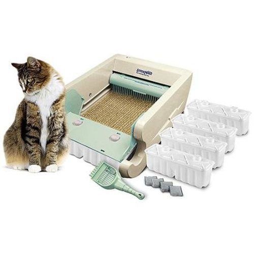 Self-Cleaning Litter Box Automatic Multi Cat Litterbox Kitty -   Cat Litter Box Organization