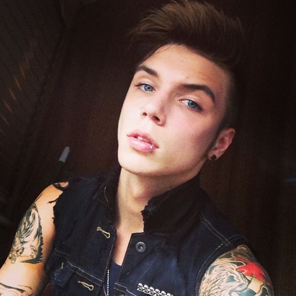 Andy Biersack of Black Veil