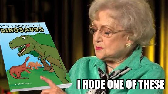 Betty White Remembers Dinos