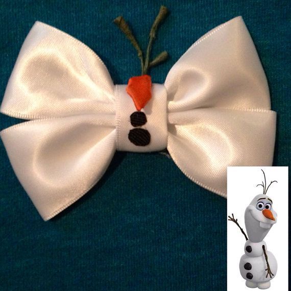 Bow inspired by Olaf from D