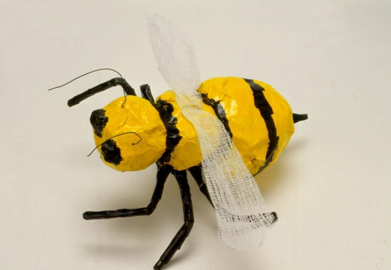 Bumble Bee. Age 8 paper mac