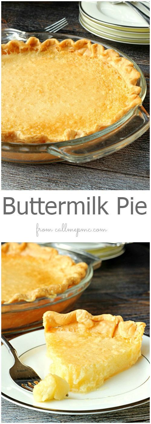 Buttermilk Pie is an old-fa