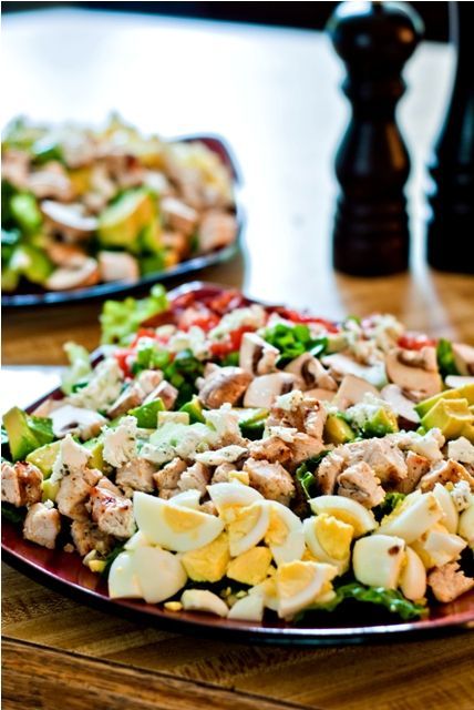 Cobb Salad with grilled chi