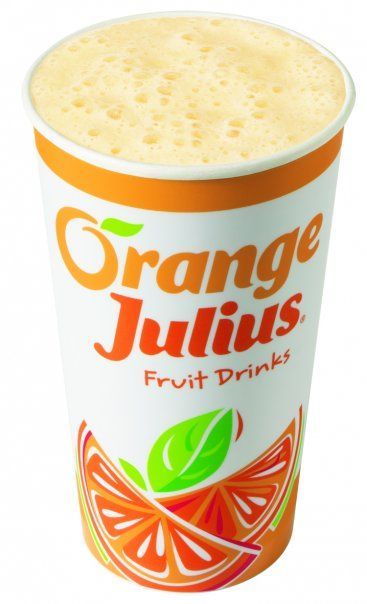 Copycat Recipe: Orange Julius 1 can (6 ounces) frozen orange juice concentrate, thawed 1 cup milk 1 cup water 1/4 cup sugar 1 teaspoon vanilla extract 10 to 12 ice