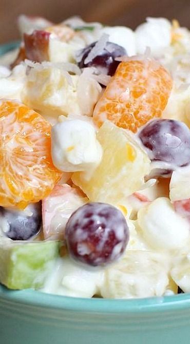 Creamy Fruit Salad Recipe ~