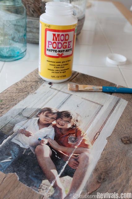 How To Transfer A Photo Onto Wood