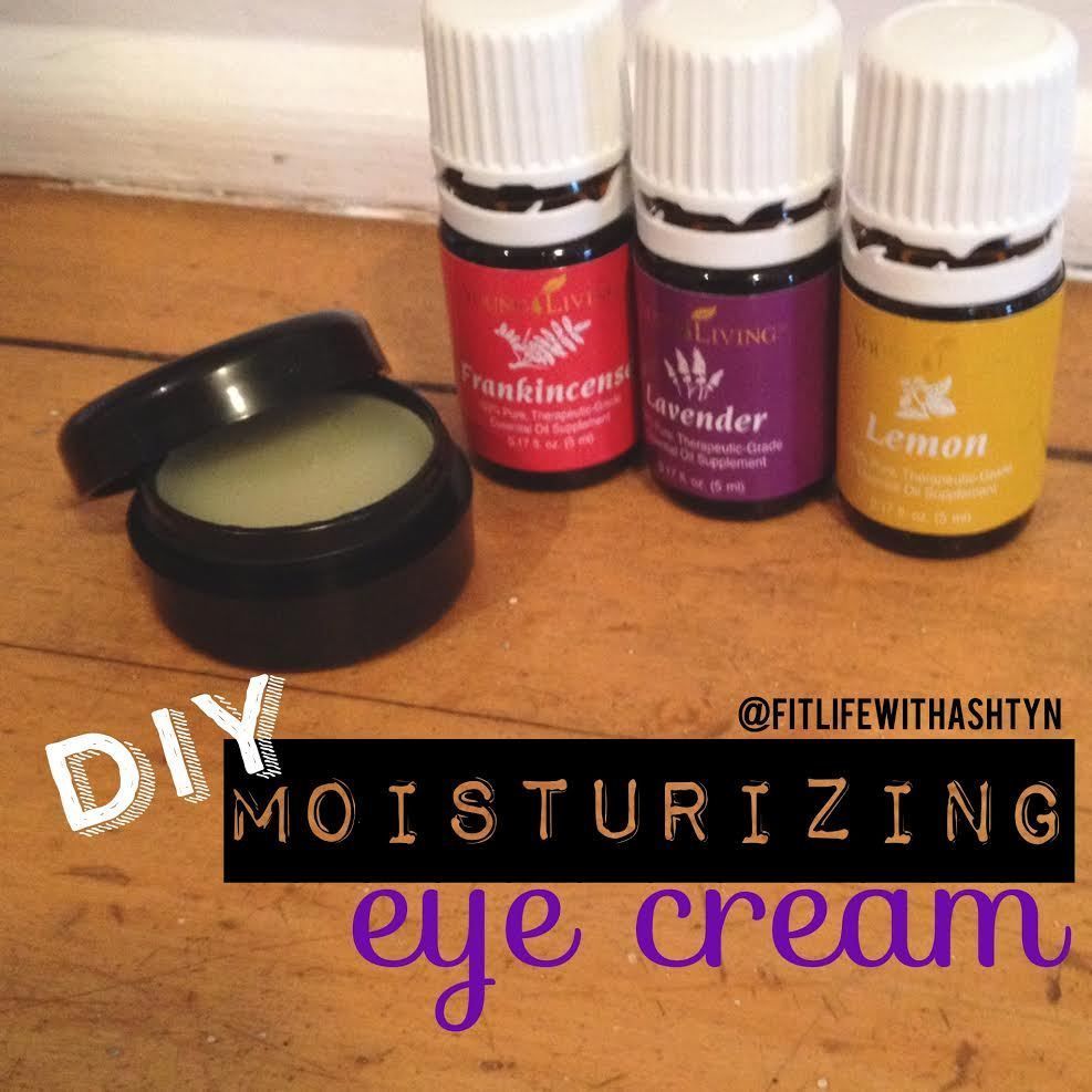 DIY moisturizing eye cream