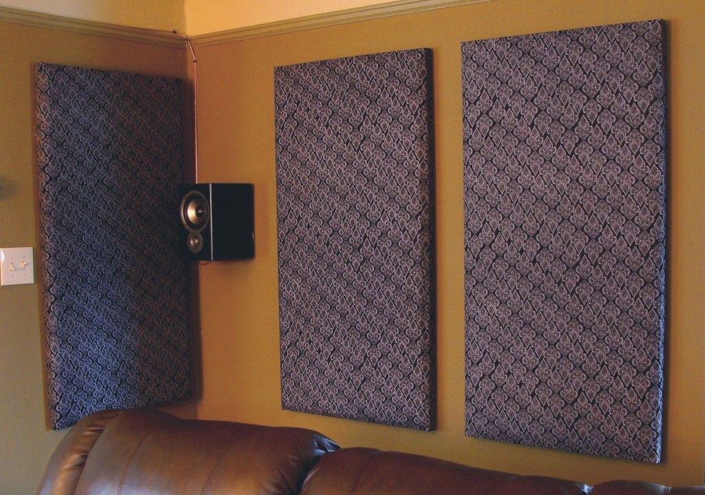 DIY sound proofing panels –