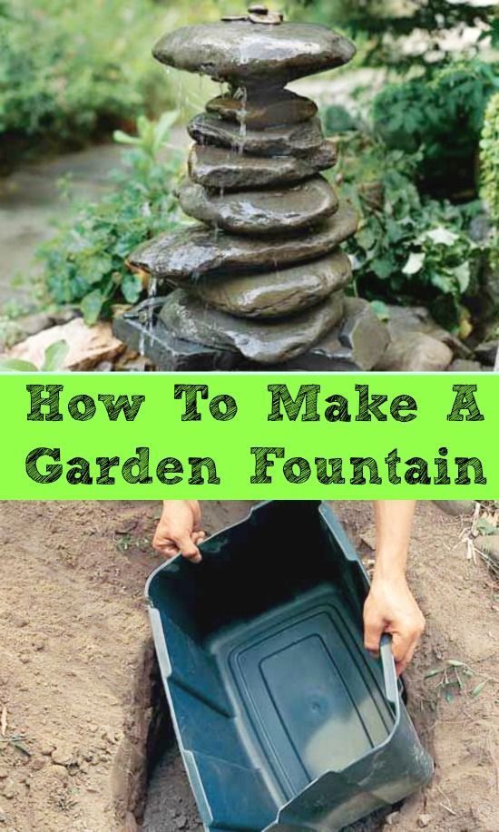 DIY:: This is a FABULOUS TUTORIAL ! How to Make A Garden Fountain Out Of Anything ! Simple Step by Step Instructions ! by @A Cultivated
