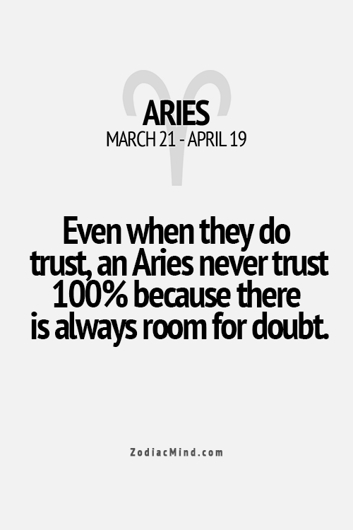 Even when they do trust, an