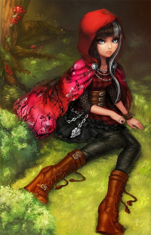 Ever After High-Cerise Hood daughter of Little Red Riding