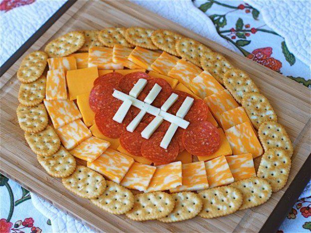 Football Cheese Tray