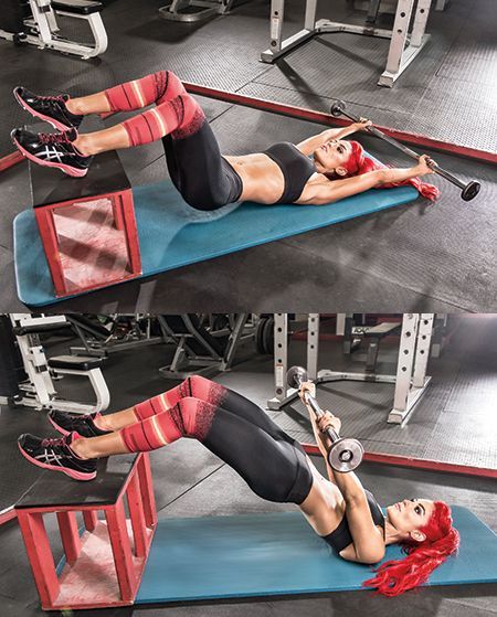Great core workout, especially if you have knee out ankle