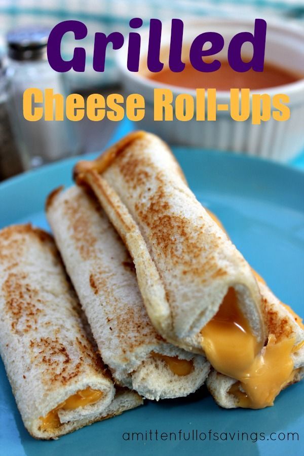 grilled cheese rollups reci