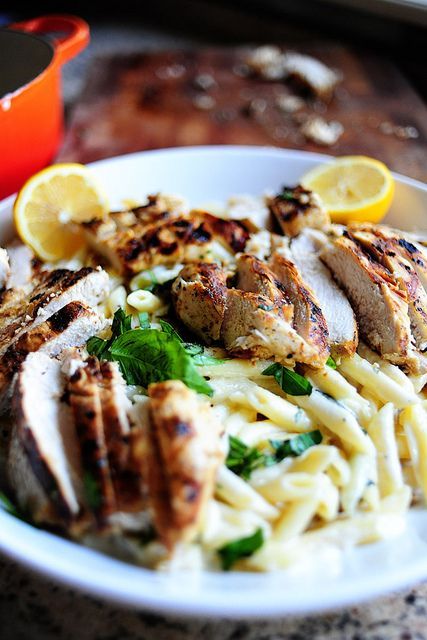 Grilled Chicken with Lemon
