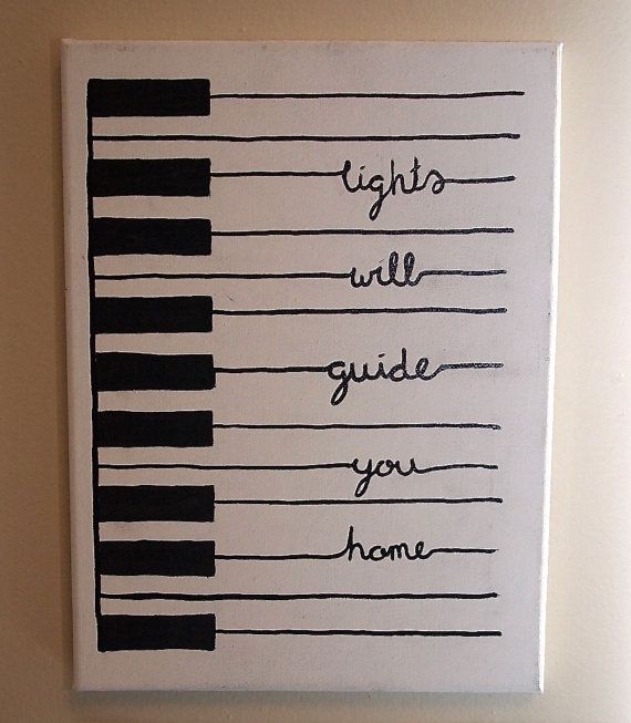 Handpainted Piano With Quot