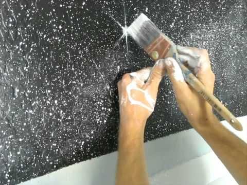 How to paint stars with twinkles