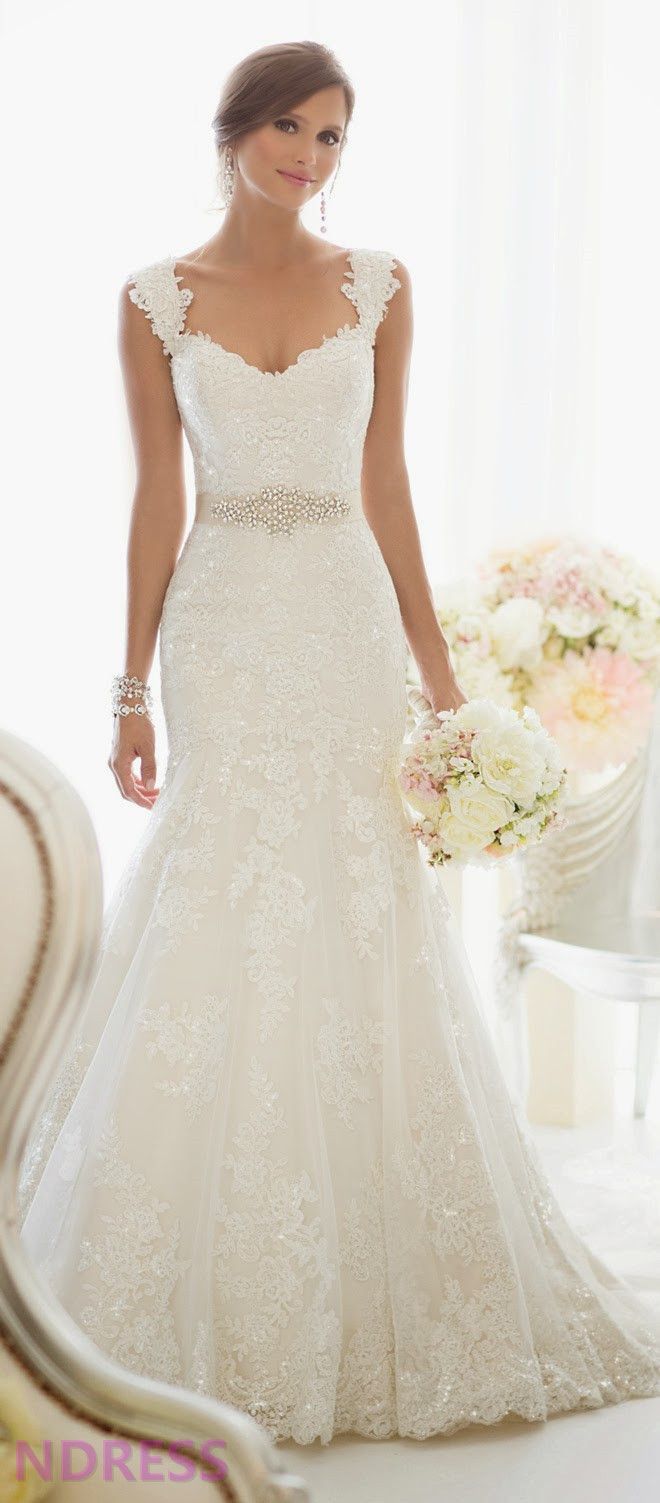 I am IN LOVE with this dress. If I was getting married anytime soon, Id get something just like