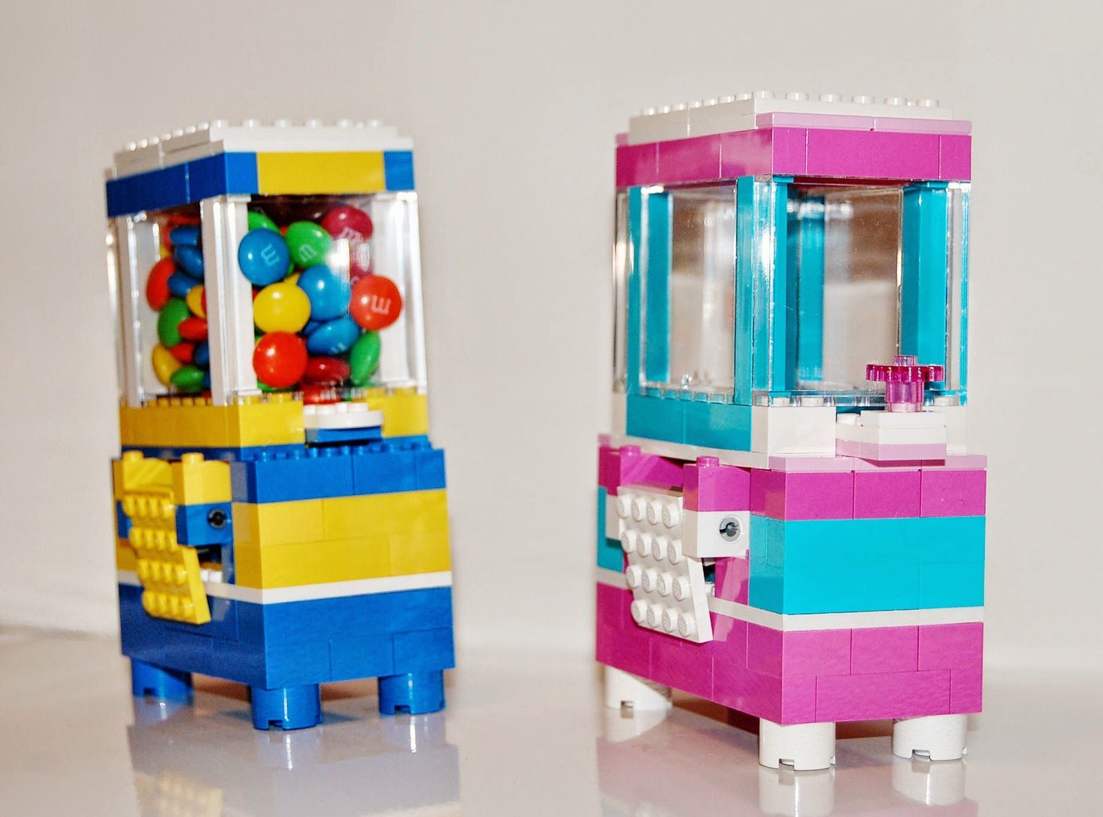 Lego candy dispenser tutorial with link to parts list and step by step