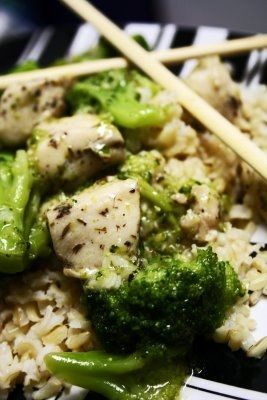 low fat chicken with brocco