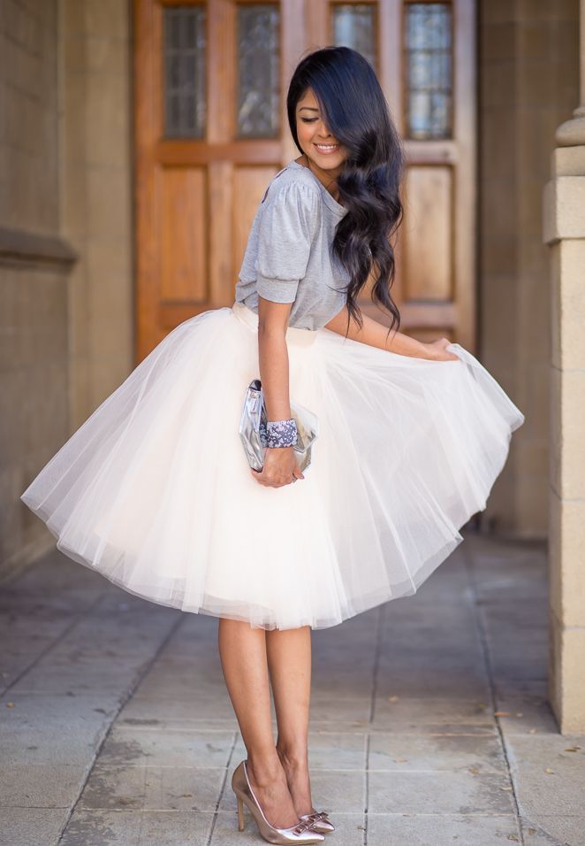 :: Of all the things I need in my life a Tulle skirt just went to the top of the list