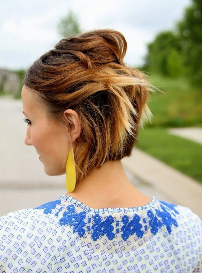 Ombre Hairstyle for Short T