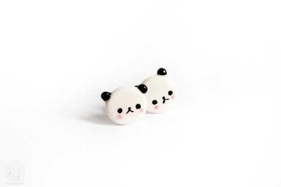 Panda Bear Miniature Stud E