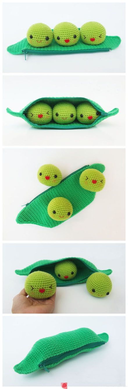 Peas in a pod to crochet! I