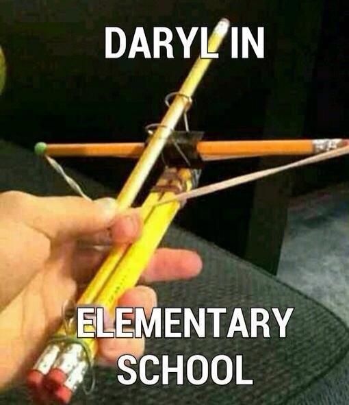 Pencil Crossbow. I HAVE TO