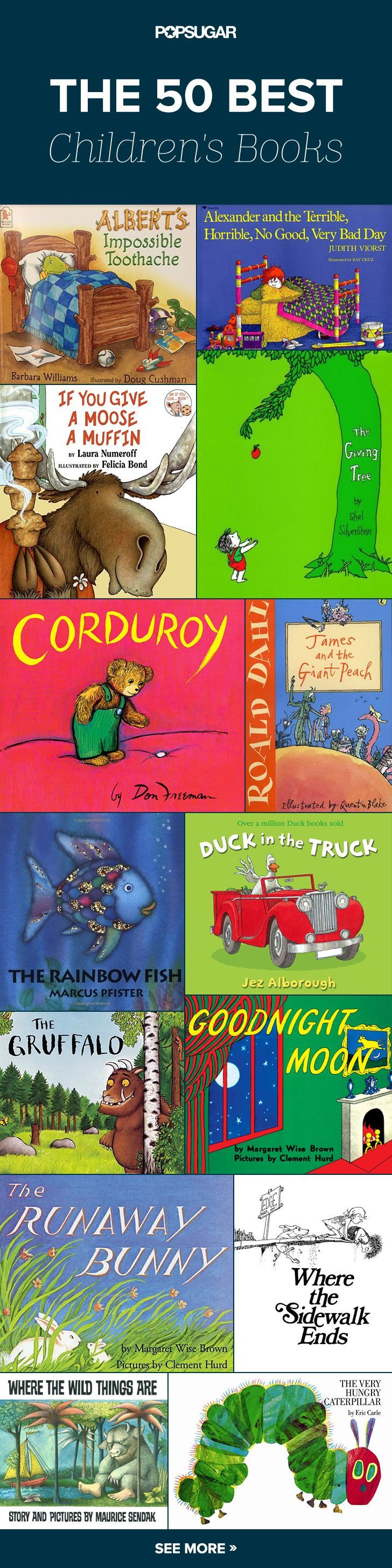Read All About It! Our 50 All-Time Favorite Childrens Books We have read about half of