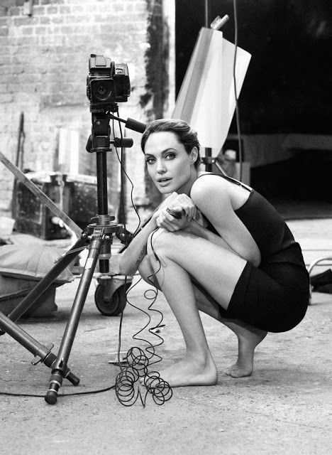 Shooting Film: Angelina Jolies Self-Portraits with a Hasselblad