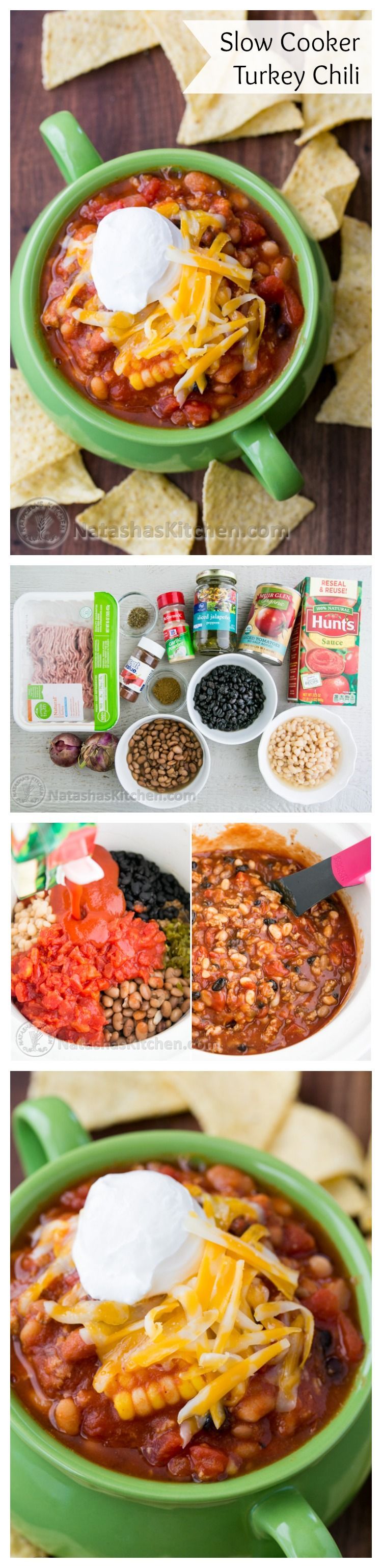 Slow Cooker Turkey Chili Re