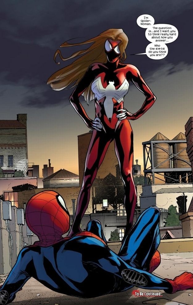 Spider-Woman is having none