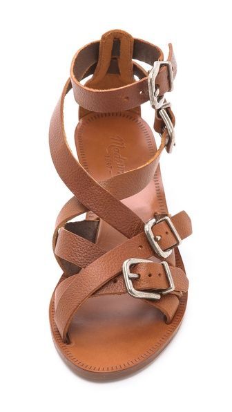 strappy sandals.- they dont