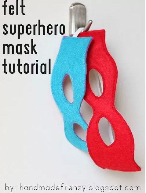 superhero party ideas-masks