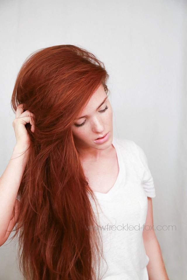 The Freckled Fox – a Hairstyle Blog: Hair Tutorial: my no-nonsense blow dry for everyday