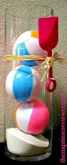 The NapTime Reviewer: DIY Pool Party Ideas.  Would also be fun for beach wedding/theme shower or rehearsal
