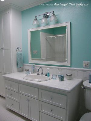 Tiffany Blue Bathroom. Mayb