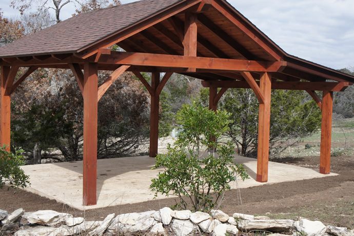 tin roof outdoor shelter |