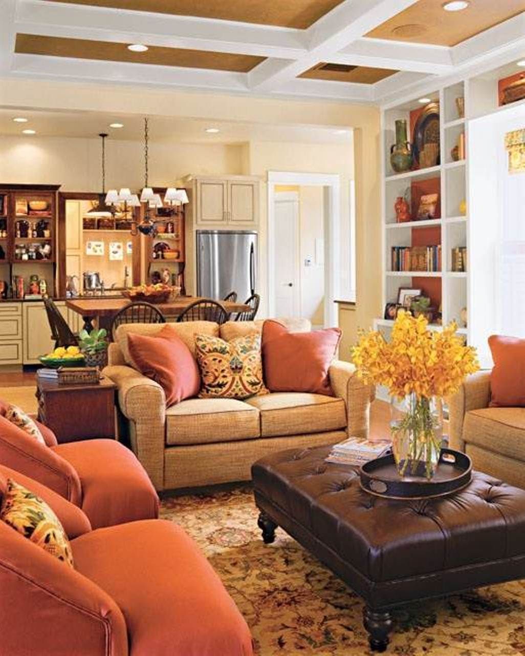 Warm Family Room Colors : G