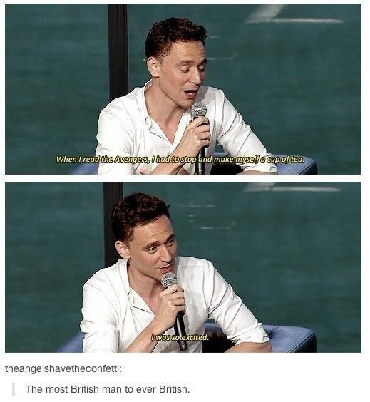 When Tom Hiddleston was the mythical cute British boy of Tumblr’s dreams. | 29 Times Tumblr Completely Got What It Means To Be