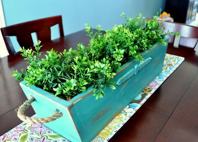 {10 fabulous planter ideas}This would be awesome with some great sage, lavender or any other flavor for the house. . Mint would smell great
