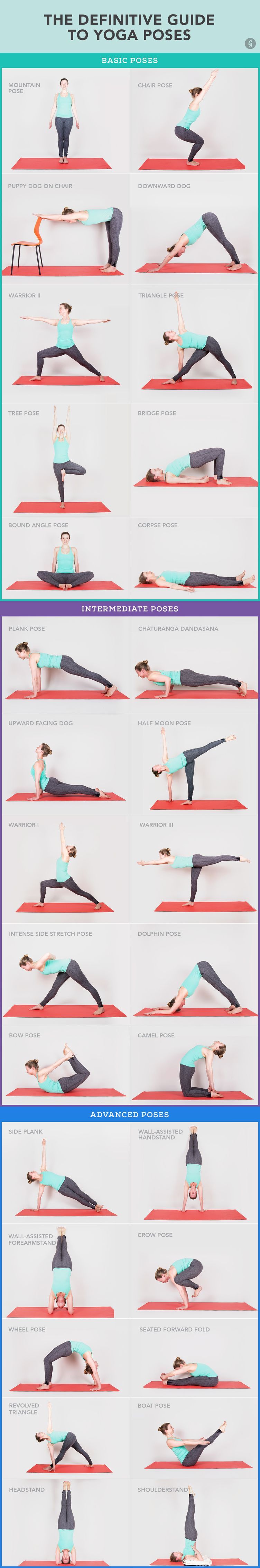 30 Yoga Poses You Really Ne
