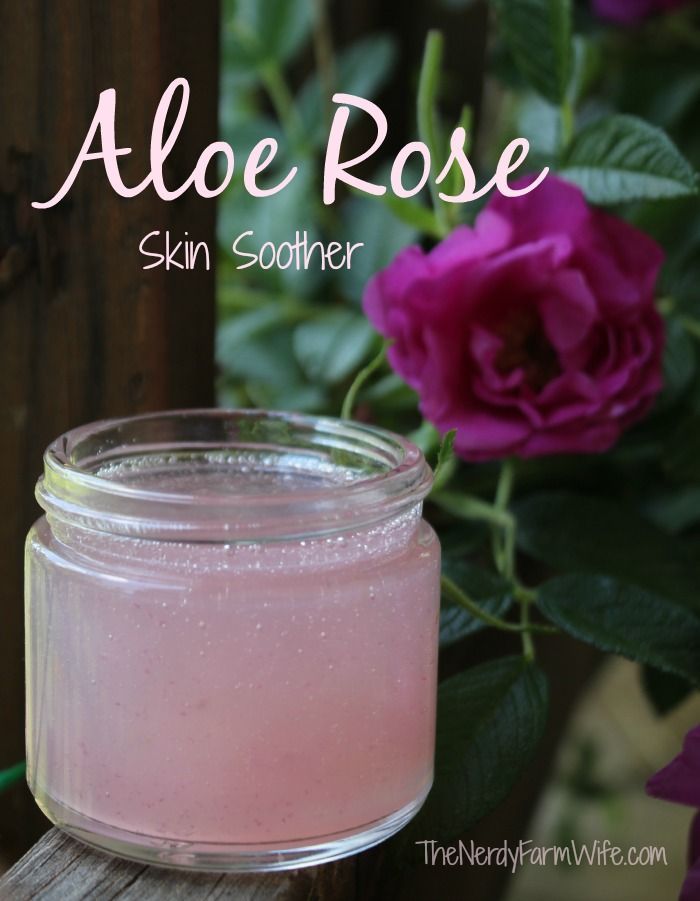 Aloe Rose Skin Soothing Gel