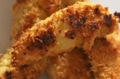 Baked Chicken Strips with Honey Mustard Sauce | Recipes | Beyond