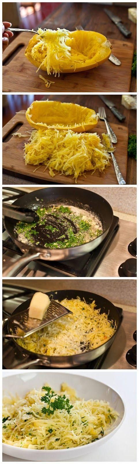 Baked Spaghetti Squash with