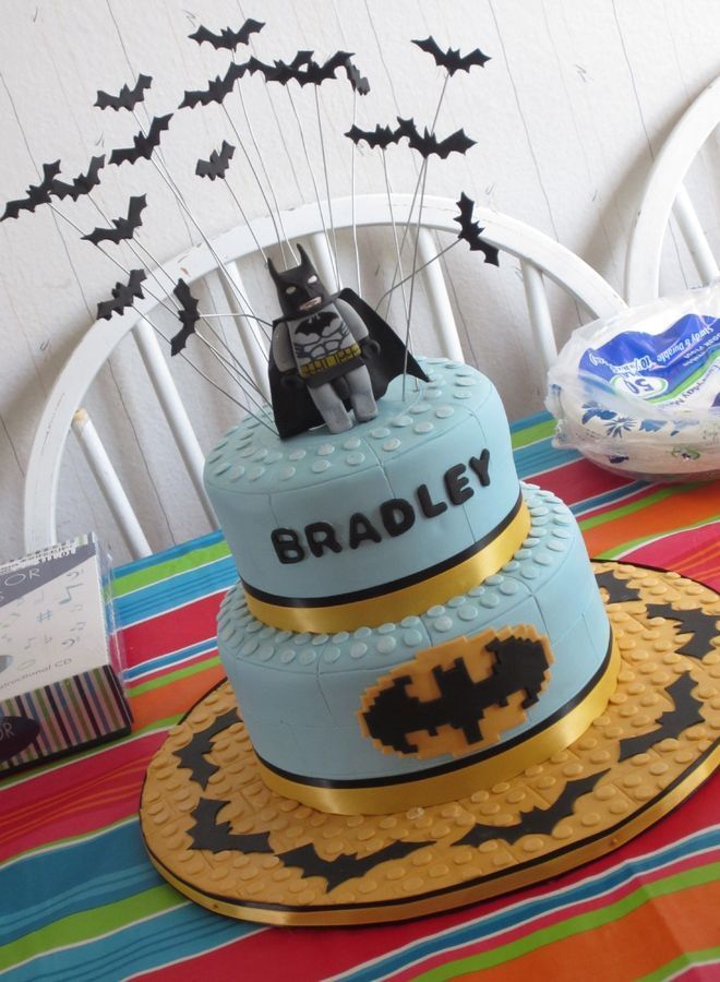 Batman Lego cake make for a