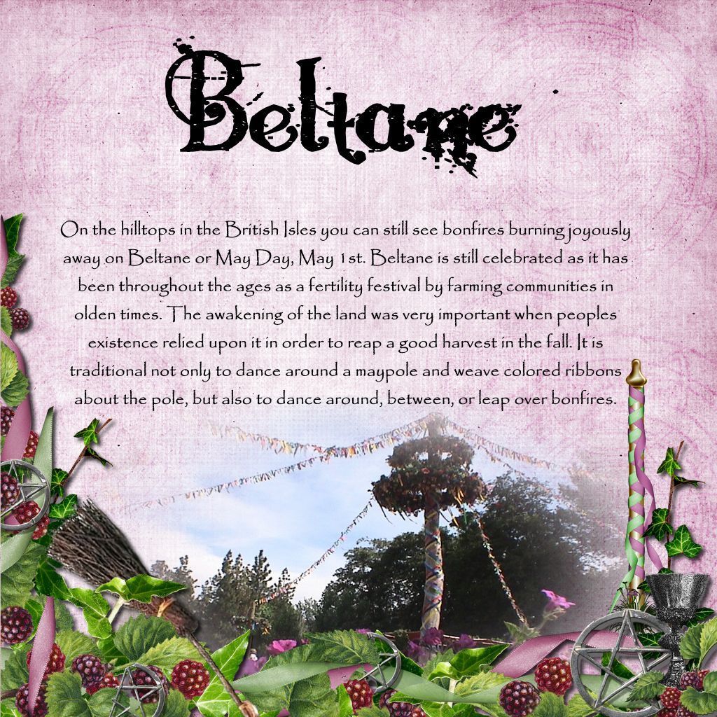 Beltaine ~ May 1st ~ In Iri