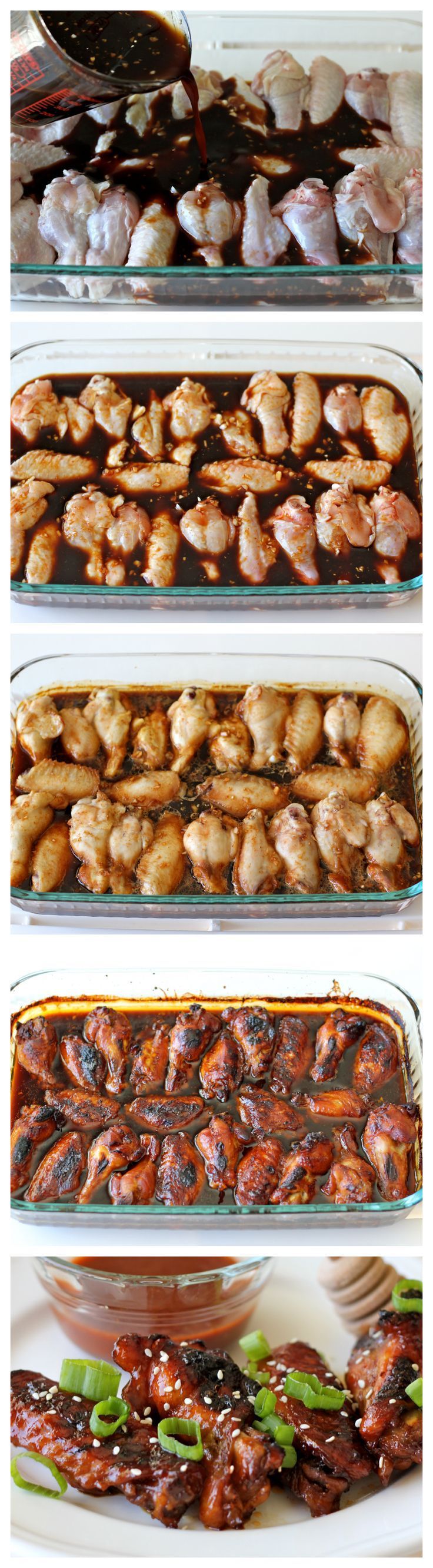 BIG Game Day Recipe- Honey Teriyaki Hot Wings – Sweet and spicy wings baked to crisp perfection. Doesnt get easier than