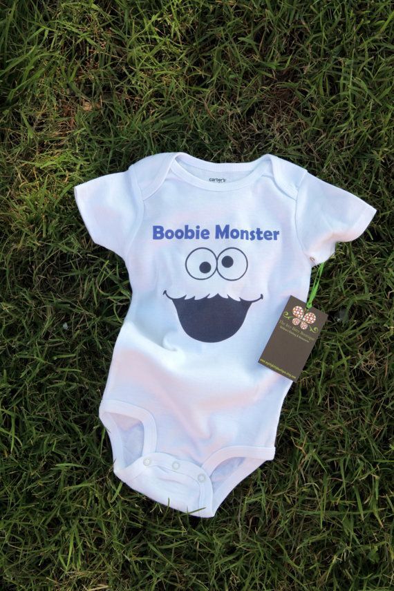 Boobie Monster  Funny Baby